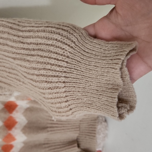 Soft Small/Medium Sweater With Baloon Sleeve Cozy Fall Winter Lagenlook - Picture 3 of 13